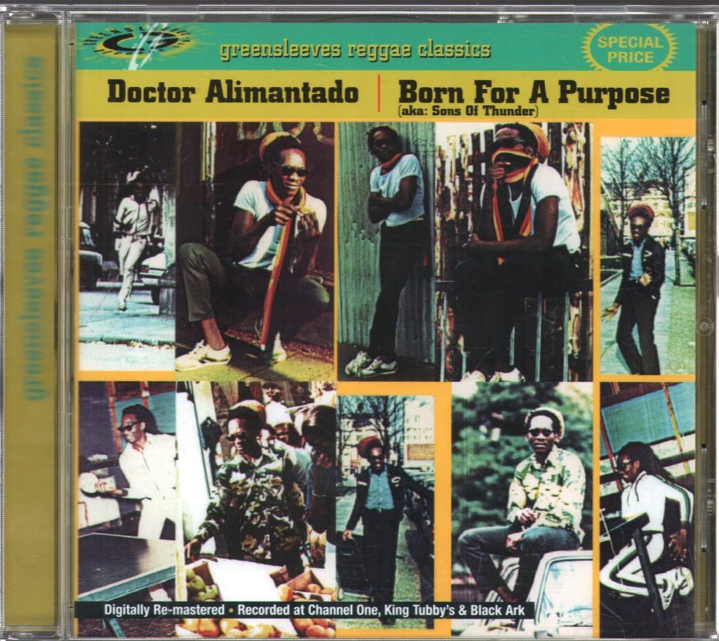 LP盤 Dr.Alimantado-Born For A Purpose レゲエ Amazon.com: Born for a Purpose Audio Dr. Alimantado