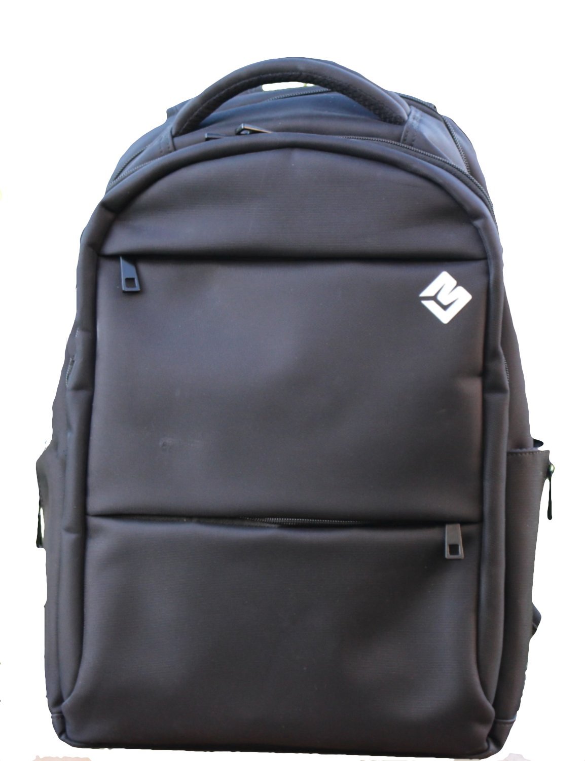 Laptop Outdoor Backpack, Travel Durable Water Resistant, Fits most 15 inch laptops, Black by Mars Bags