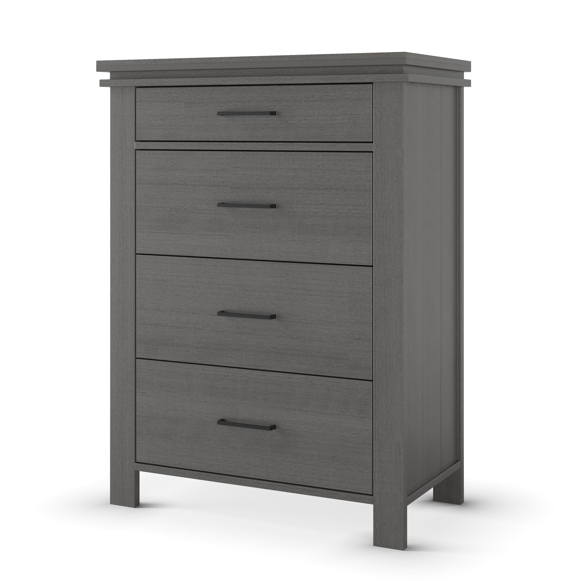 Child Craft Denman 4 Drawer Chest for Nursery or Bedroom, Plenty of Storage, Anti-Tip Kit Included to Prevent Tipping, Non-Toxic, Baby Safe Finish (