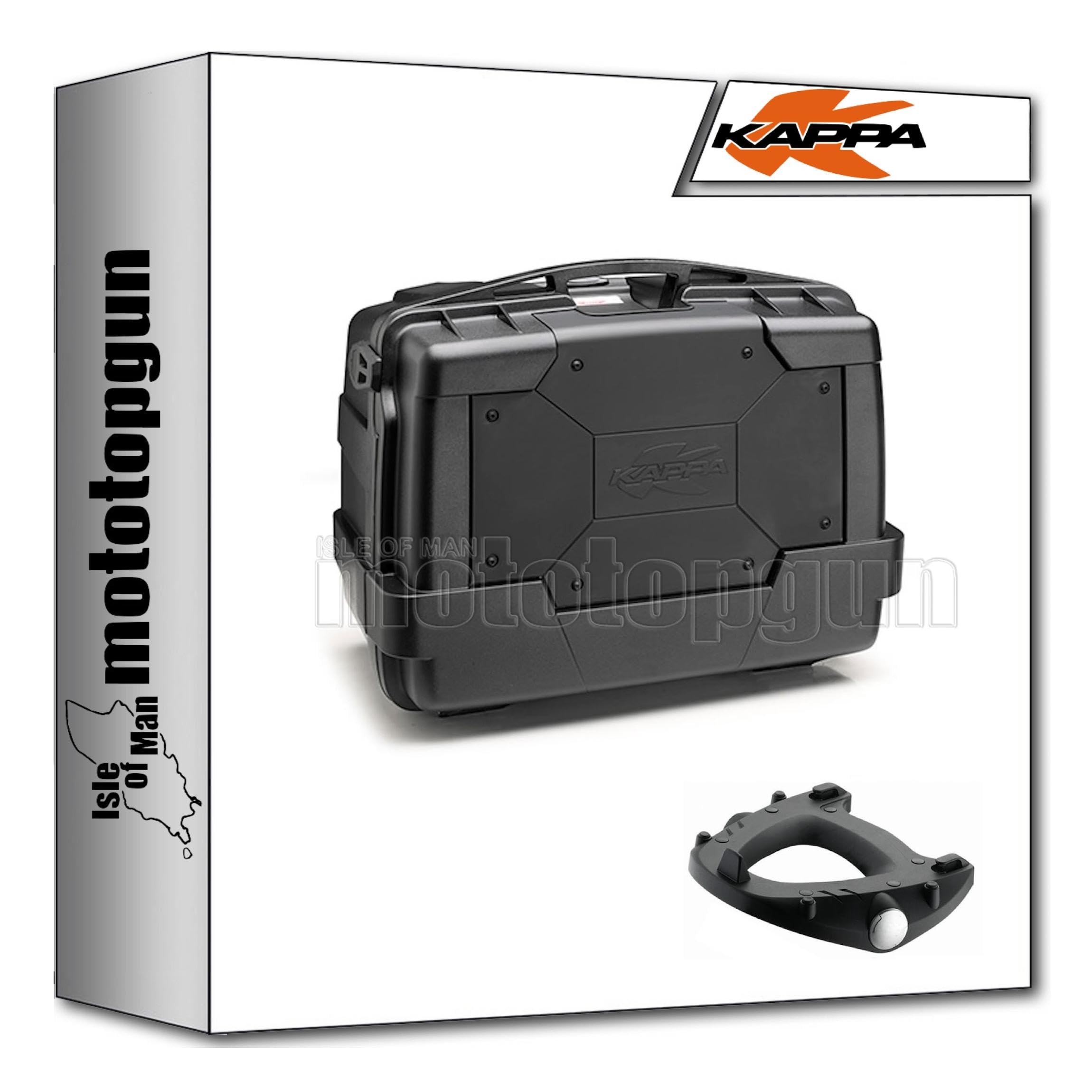 Top case Kappa KGR46N résout le manque de rangement sur MT 10 - 3