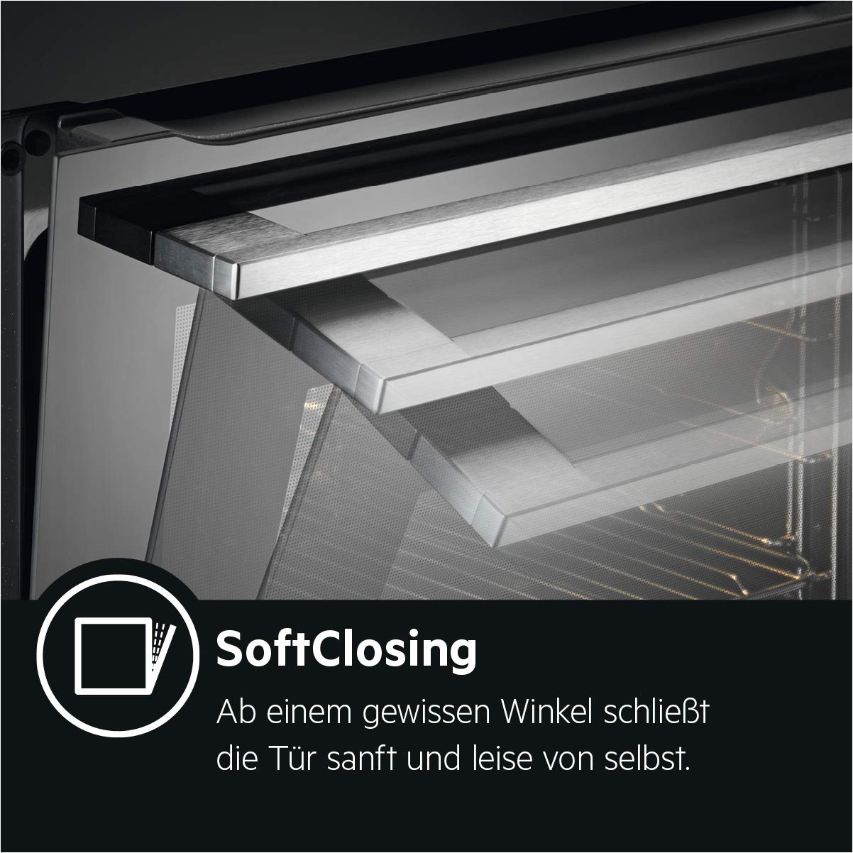 AEG BSE78228BM Four à vapeur/série 8000 cuisson vapeur : 100% vapeur avec assistant automatique/écran couleur TFT Full Touch/nettoyage à la vapeur/capteur de température centrale/fabriqué