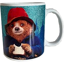 Elgate Official Licenced Merchandise Paddington Bear Movie Glitter Print Mug, Multicoloured