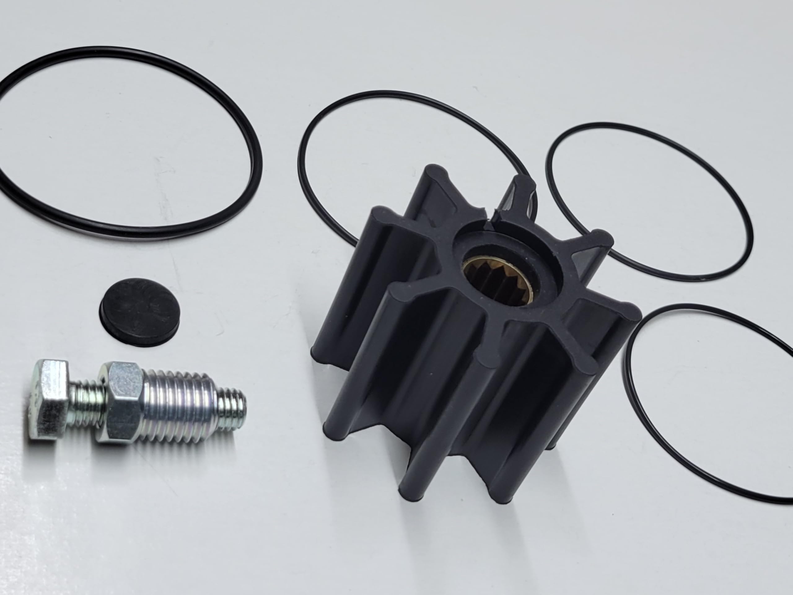 SCP-120650 Impeller Kit mit Abzieher ersetzt Yanmar 120650-42310 und 127610-42200