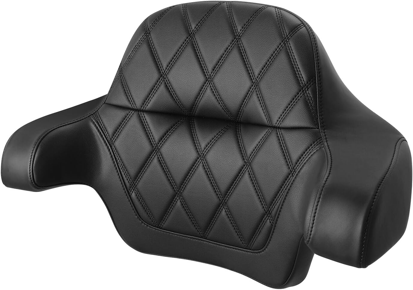 TCMT Black Wrap-around King Trunk Backrest Fit For Harley Touring 2014-2023 Pack