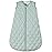 BSTOPPT Baby Sleep Sack TOG 2.5 Winter Baby Wearable Blanket, Infant Sleeping Sack 2-Way Zipper Warm Quilted Sleepsack (Green, Medium)