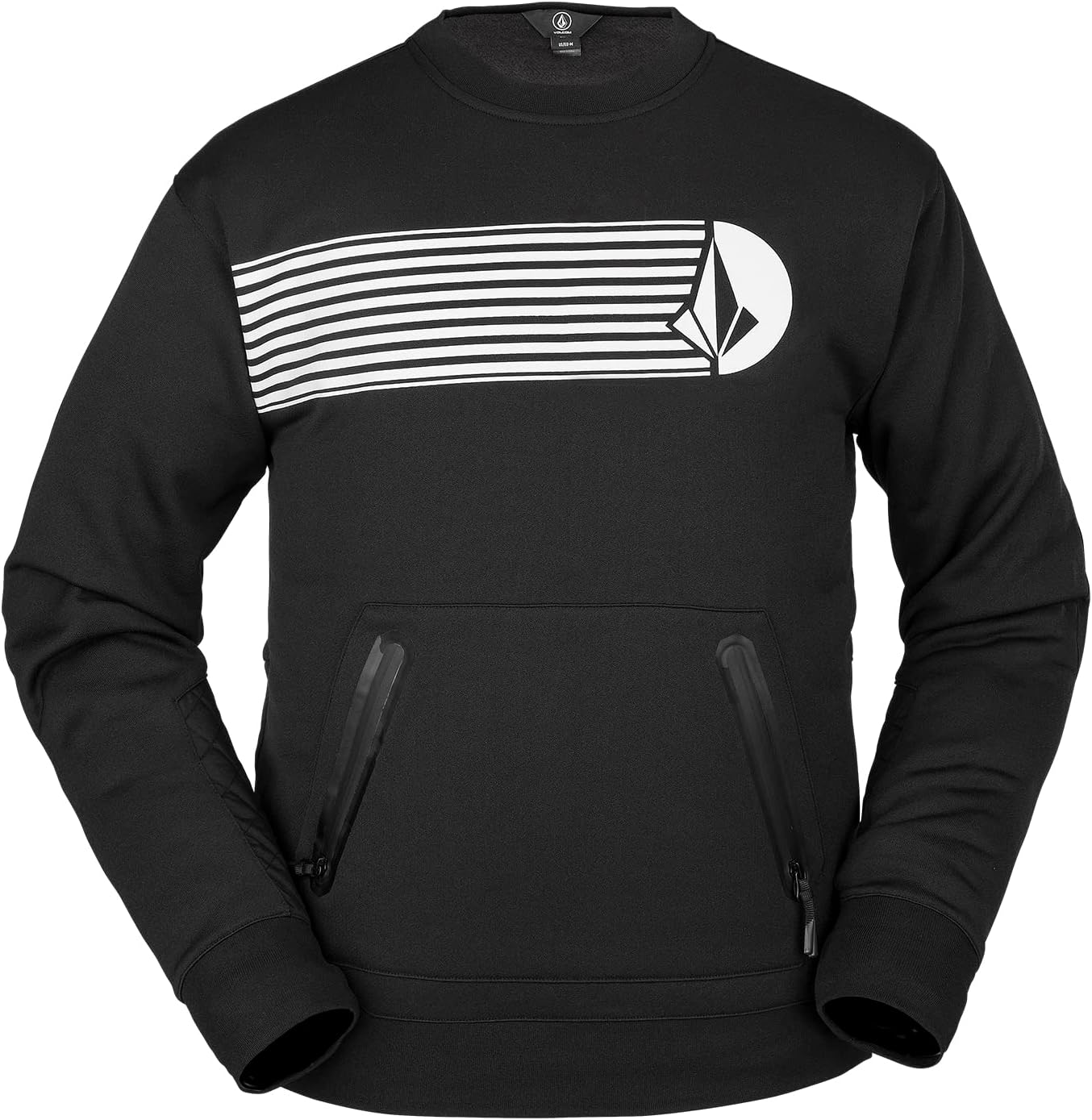 Volcom Men's Let It Storm Crew Riding Snowboard Fleece Sweatshirt