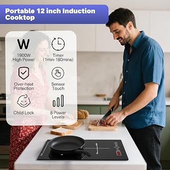 2 burner induction cooktop-dual burner induction cooktop tow burner,Portable Hob for Cooking, two Burners hob Electric,Portable Stove Top Burner Bulit-in/Countertop