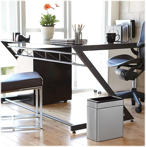 Miniatura 2 de Bote de basura con pedal abierto simplehuman 10 L26 galones