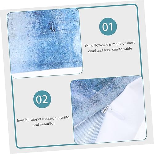 Miniatura 2 de Homoyoyo 10 piezas de funda de almohada para sofá, funda de cojín cuadrada para el hogar, protector de almohada para cojines decorativos, funda de