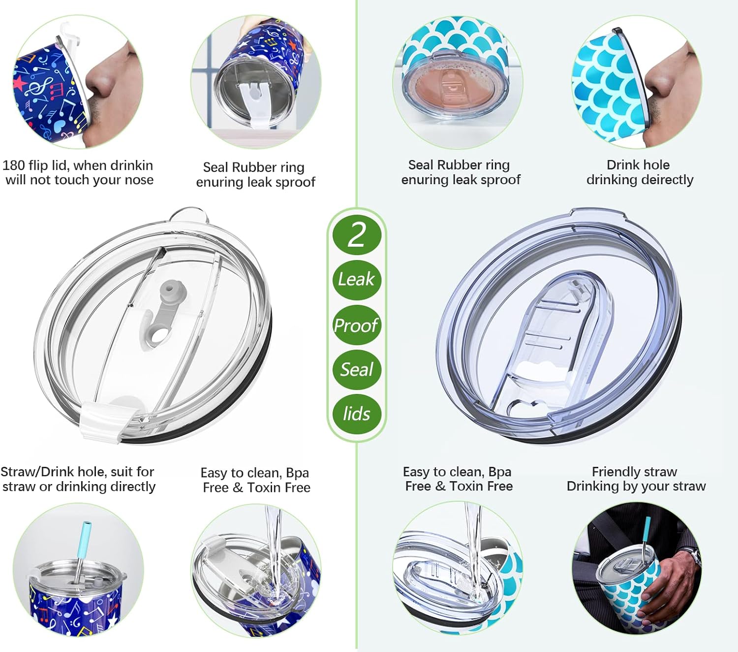 yoelike Soccer 30 oz tumbler with lid and straw, Stainless Steel, Vacuum Insulated Iced Coffee Tumbler Cup, Leak-Proof Travel Mug, Gift Box For Coach Fan Dad Mon Women Men - Image 3