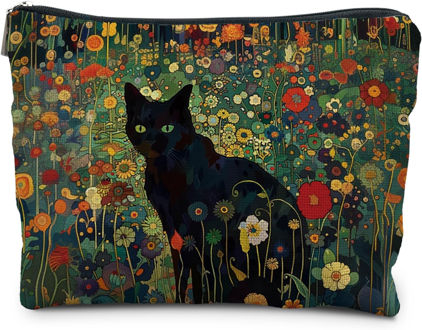 Sweet Little Cat Quilted Makeup Bag NCU0NNT2085