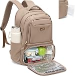 Sac à dos pour le déjeuner 16 Sac à dos pour ordinateur portable d'Inch avec boîte à déjeuner pour le travail de l'université Camping Picnics