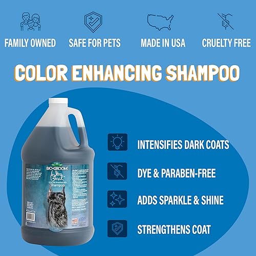 Miniatura 2 de Bio-Groom Ultra-Black Dog Shampoo - Color Enhancing Pet Shampoo, Dog Bathing Supplies, Puppy Wash, Grooming Supplies, Cruelty-Free, Made in USA
