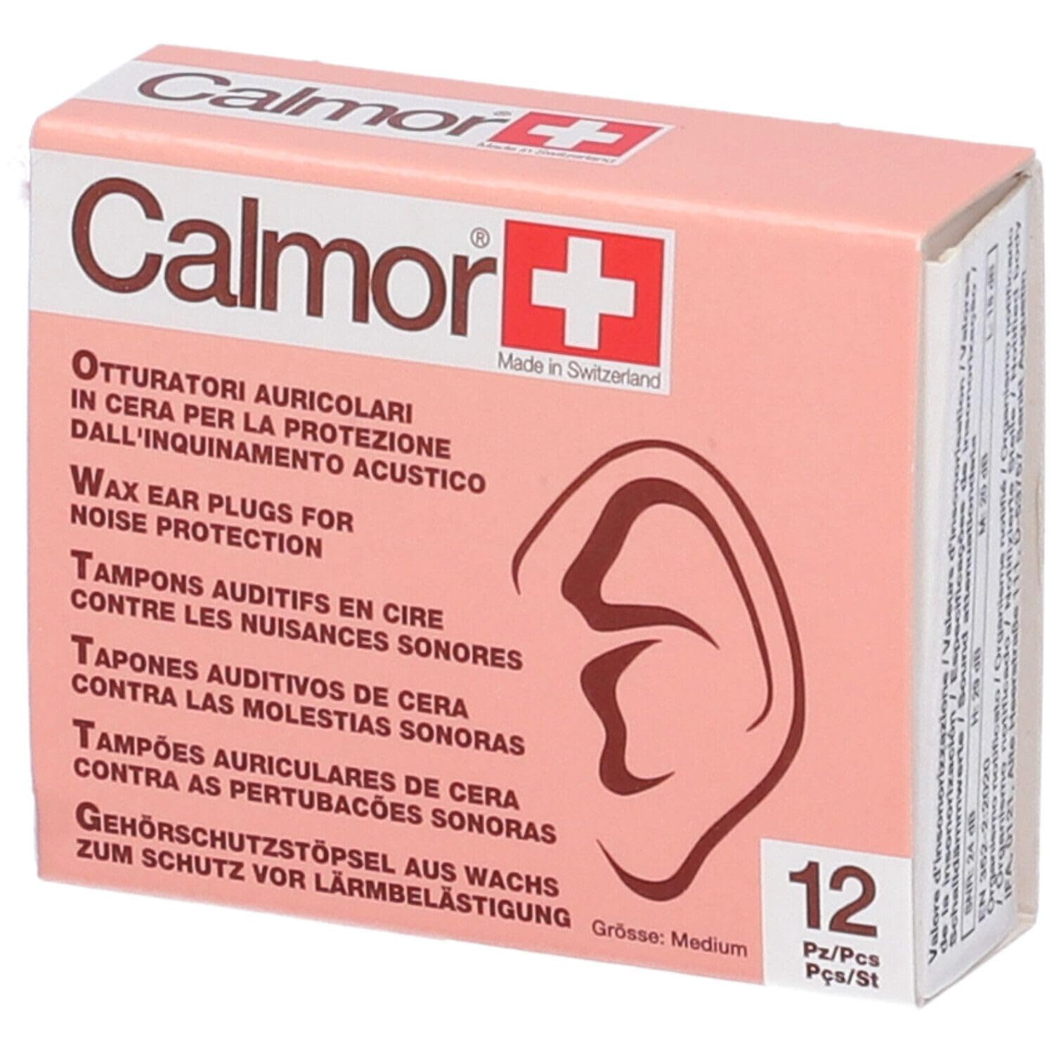 Pikdare Calmor Tappi Auricolari in Cera 12 Pezzi