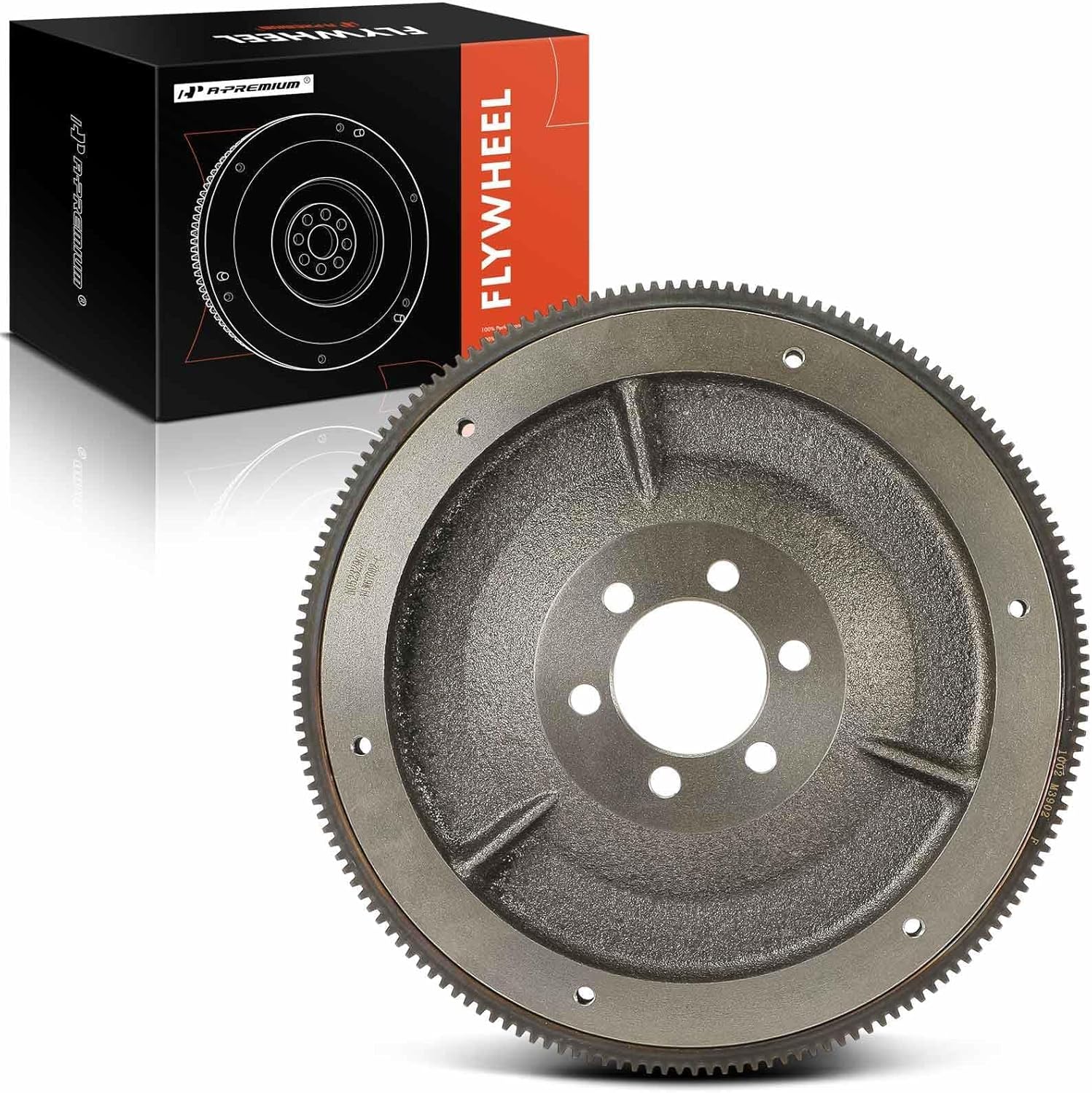 A-Premium Flywheel Compatible with Jeep Models - Grand Cherokee 1993-1996, Wrangler 1991-2004, TJ 1997-2004, Cherokee 1991-2001, Comanche 1991-1992 - L6 4.0L - Replace# 53020519AB