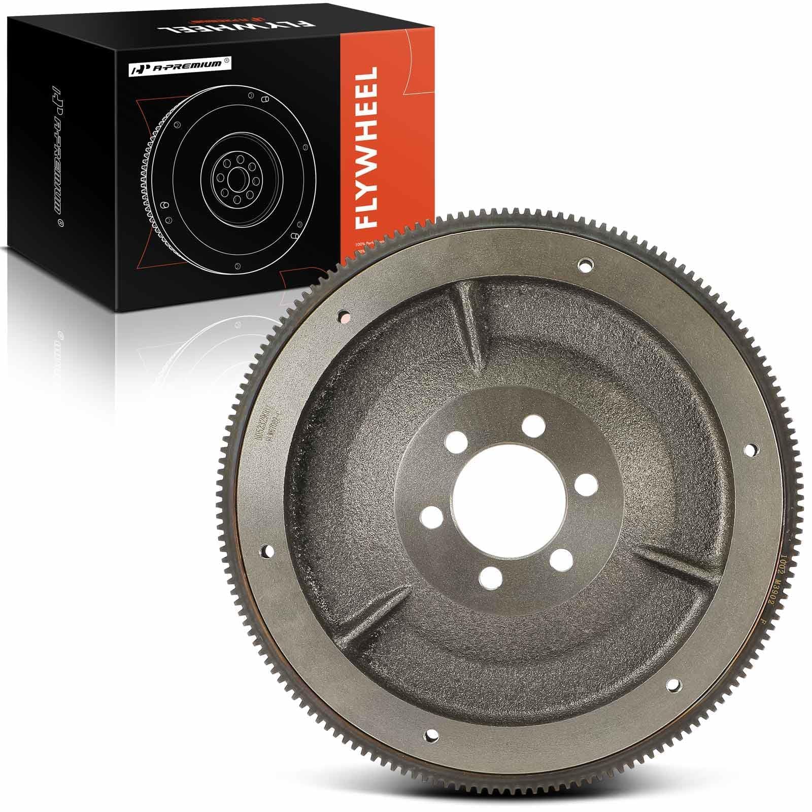 A-Premium Flywheel Compatible with Jeep Models - Grand Cherokee 1993-1996, Wrangler 1991-2004, TJ 1997-2004, Cherokee 1991-2001, Comanche 1991-1992 - L6 4.0L - Replace# 53020519AB