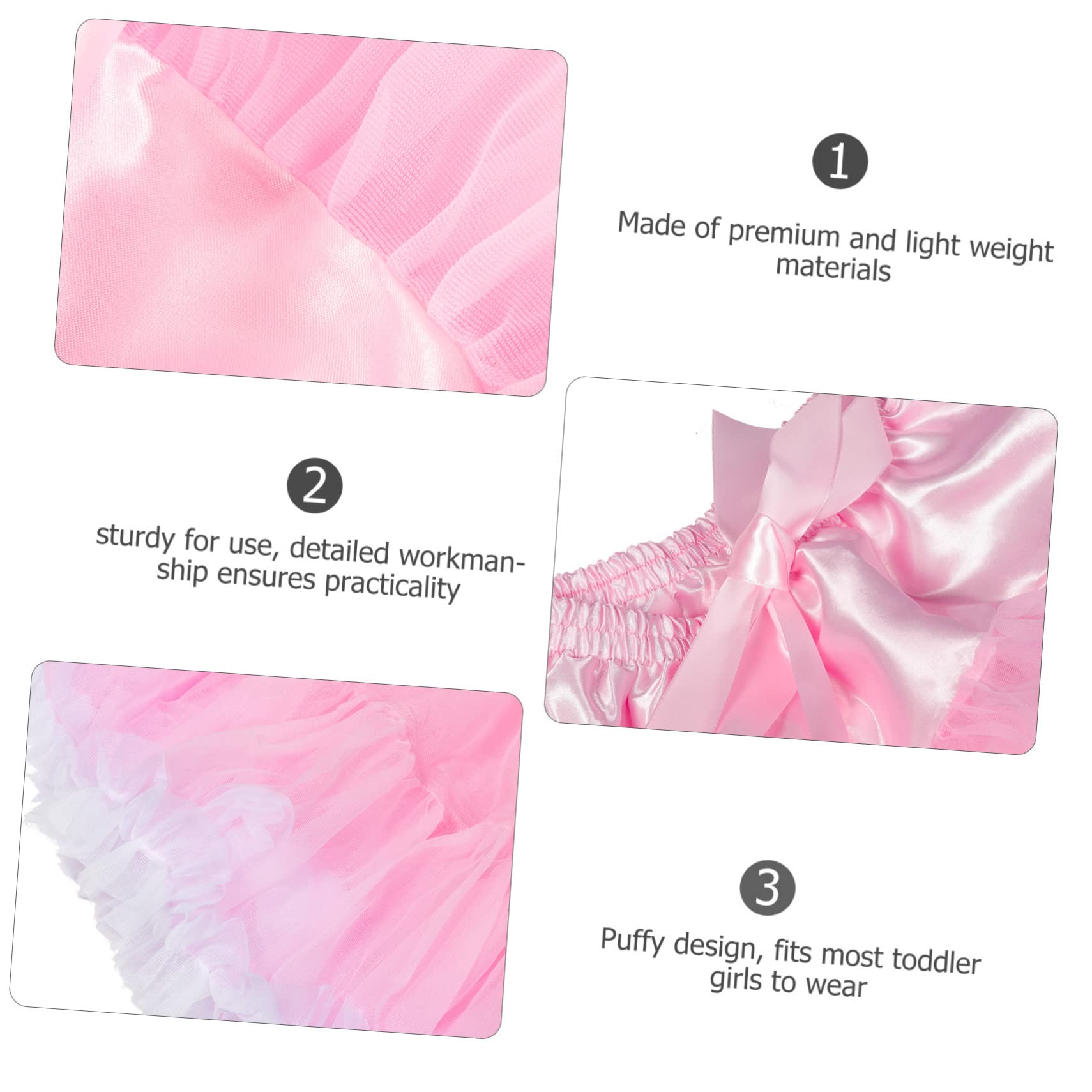 Gonna Tutu Per Bambina Skirt Tulle Leggero Per Feste e Costumi Abito Per Cosplay e Performance Costume Da Principessa Per Occasioni Speciali Materiale Confortevole e Resistente