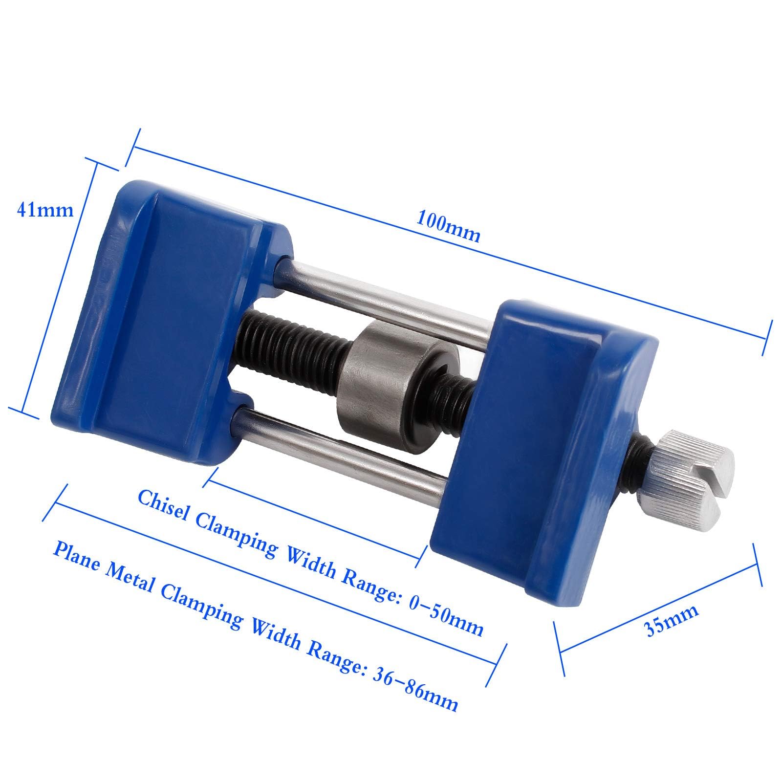 1 Pcs Guida per Levigatura Affila Coltelli Scalpello ad Angolo Fisso Guida Affilatura Scalpelli in Acciaio al Carbonio per Scalpelli da Legno, Coltelli da Pialla, Scalpelli Piatti（100x41x35mm）
