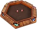Juegoal Wooden Shut The Box Dice Game for 1-6 P…