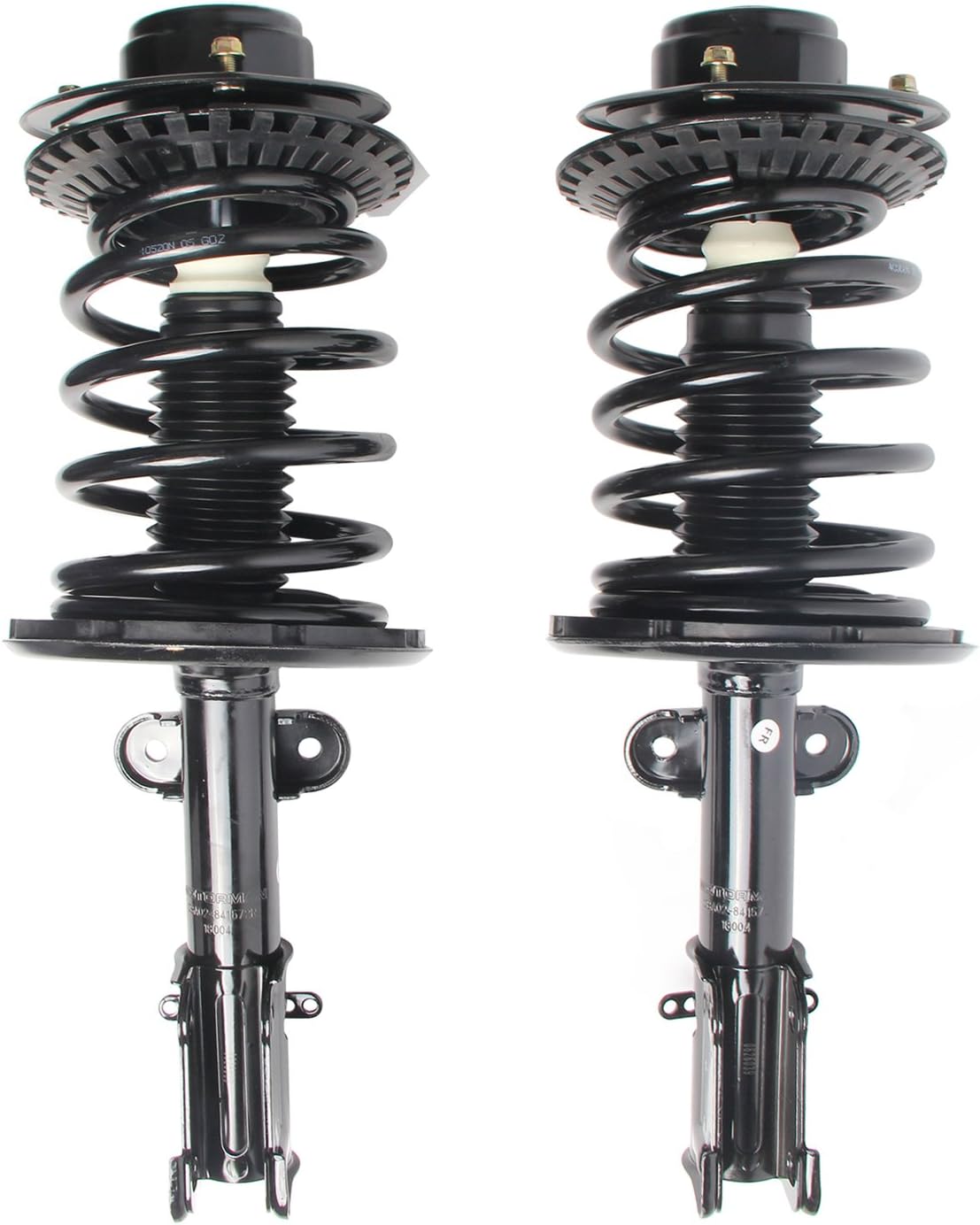 Motorman 171572L & 171572R Front Left & Right Complete Strut and Coil Spring Assembly for 2001-2007 Chrysler Town & Country Dodge Caravan Grand Caravan 2001 2002 2003 Chrysler Voyager