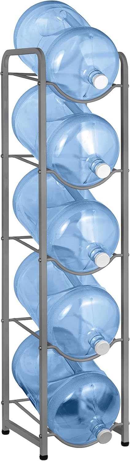 BRIO Single Column Gallon Stands (GREY) (2-TIER)