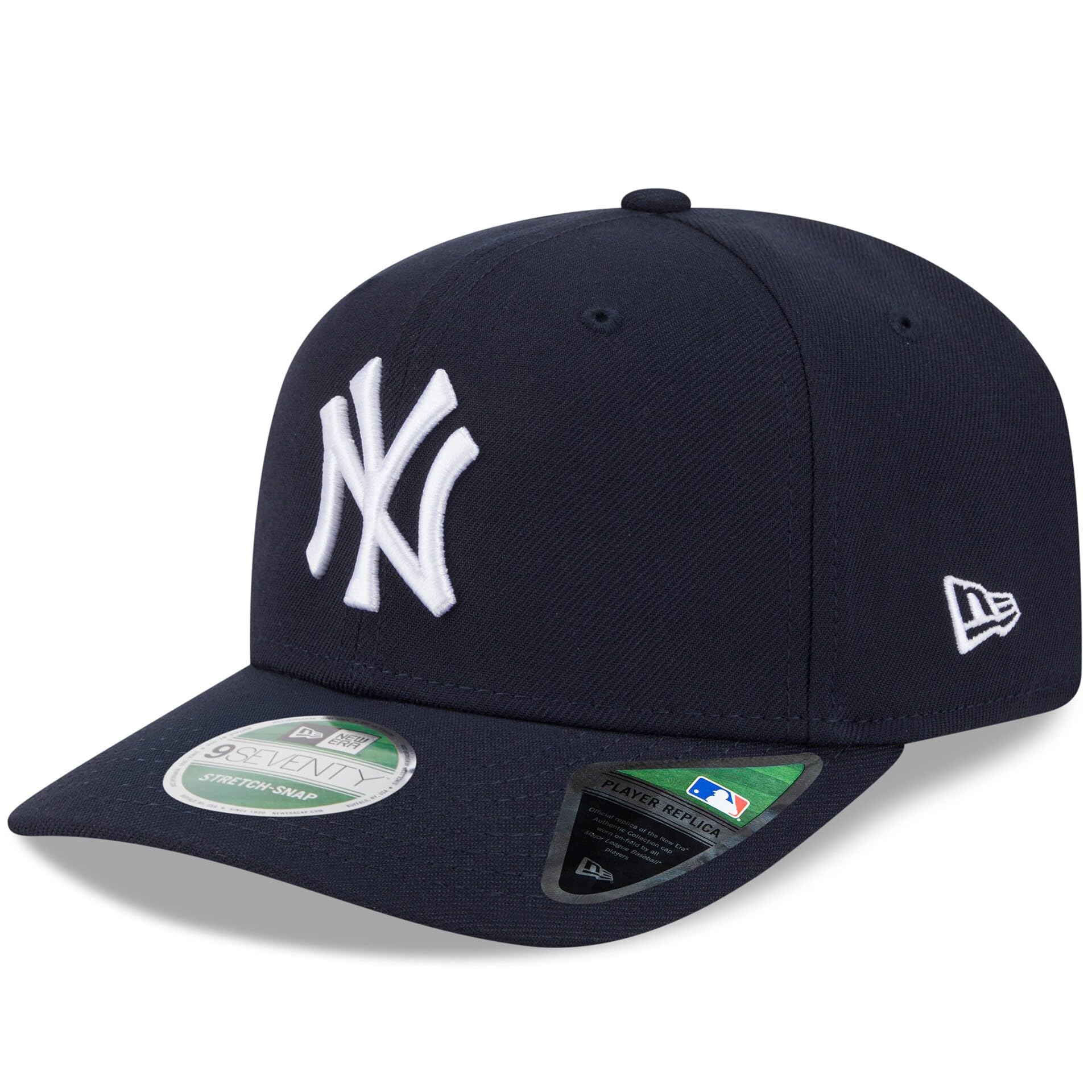 Unisex-Adult MLB Player Replica 9SEVENTY Baseball Team Color Stretch Adjustable Snapback Hat One Size Fits All - New York Yankees - Navy