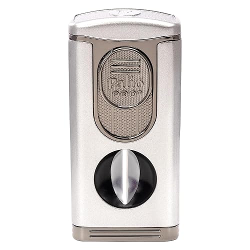 Palió PRO Trevi Triple Torch Lighter with Built-in V-Cutter –