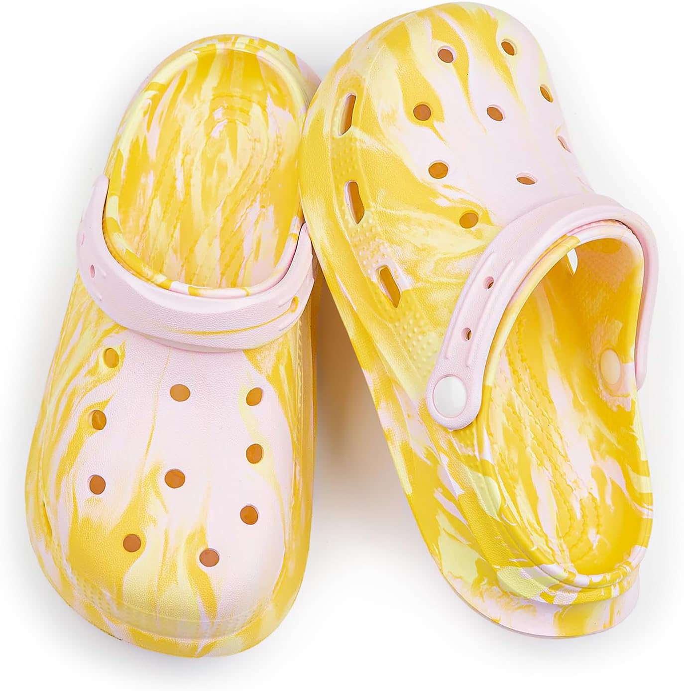 Kid's Garden Clogs Cute Slides Sandals Beach Slipper Indoor Outdoor-Friendly Comfy Lightweight