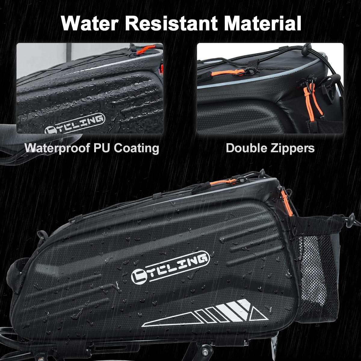 Bike Pannier Bag - 10L Ebike Trunk -2