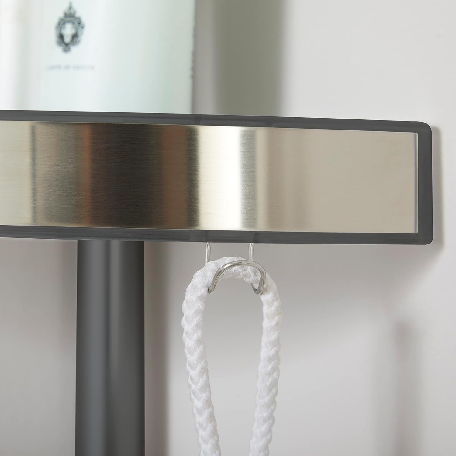 House & Homestyle Floor to Ceiling Corner Shelving Unit with 3 shelves