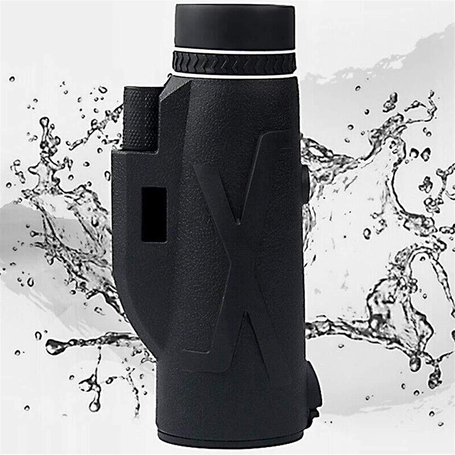 LYGXWJFC Monoculares para Adultos de Alta Potencia, telescopio 80X100 Prisma Bak4 de Alta Potencia a Prueba de Agua para observación de Aves Camping Concierto Viajes para Adultos Observación de Aves