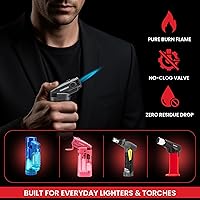 Vista 7 de Ultra combustible de butano marca Ronson