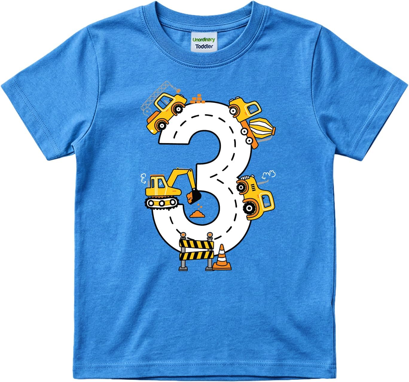 Birthday boy Shirt Toddler Construction Shirts Boys 2t 3t 4 Year Old Excavator Theme Party t-Shirt 5 Kids 6th Outdoor Play