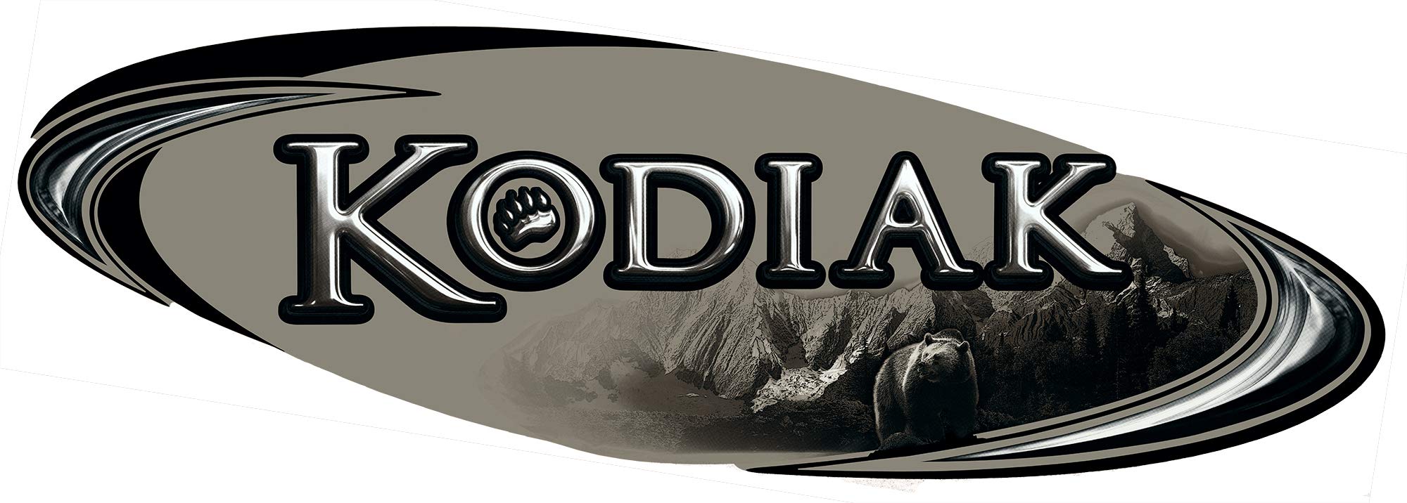 1 RV Trailer KODIAK Logo Decal Graphic -1787