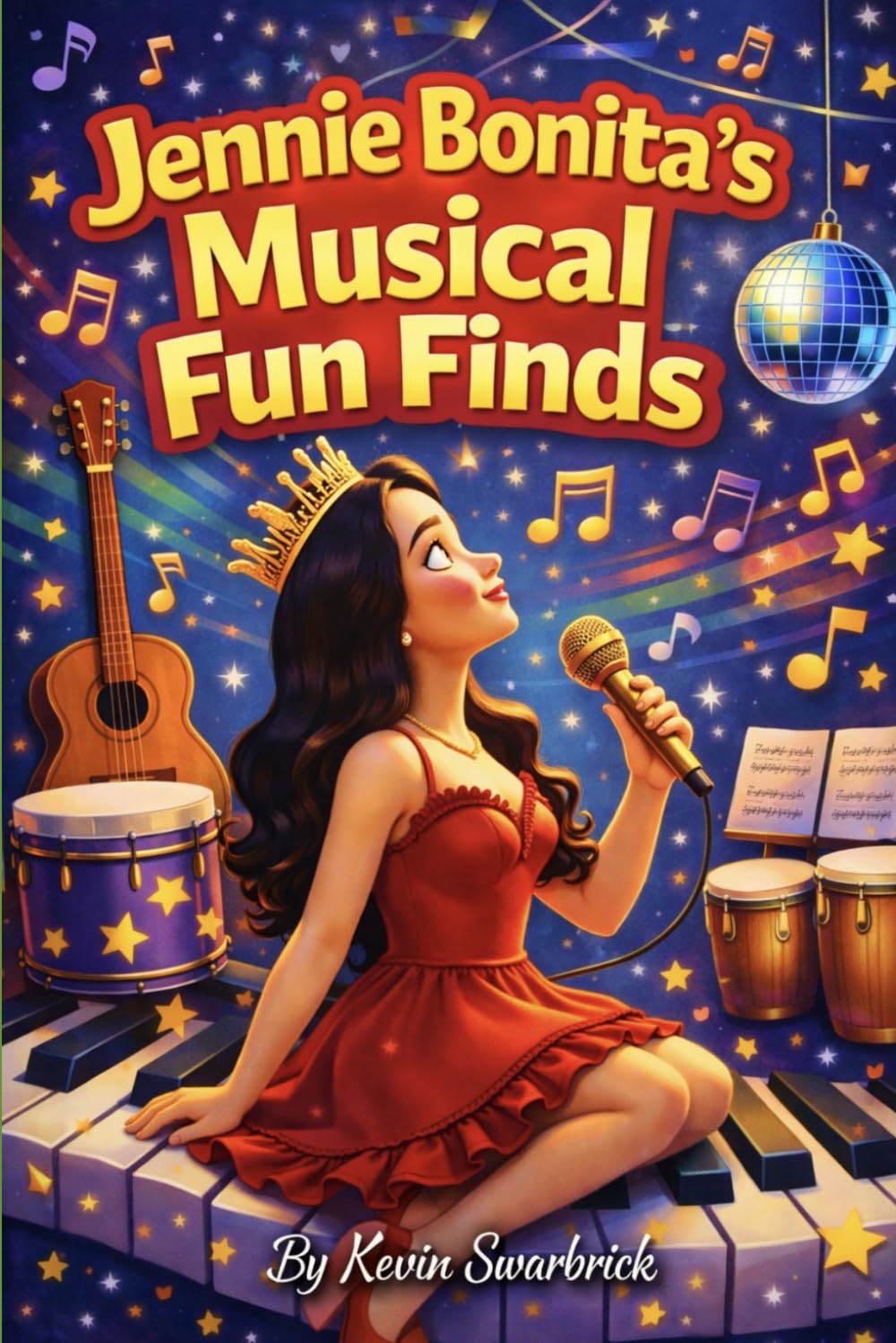 Jennie Bonita's Musicle Fun Finds (Jennie Bonita's Bed Time Story: Poetry Colouring Book)