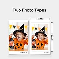 Vista 6 de KODAK Dock Era - Impresora fotográfica de escritorio de 4 x 6 pulgadas, 10 hojas, acoplamiento y Bluetooth para iPhone y Android, impresiones