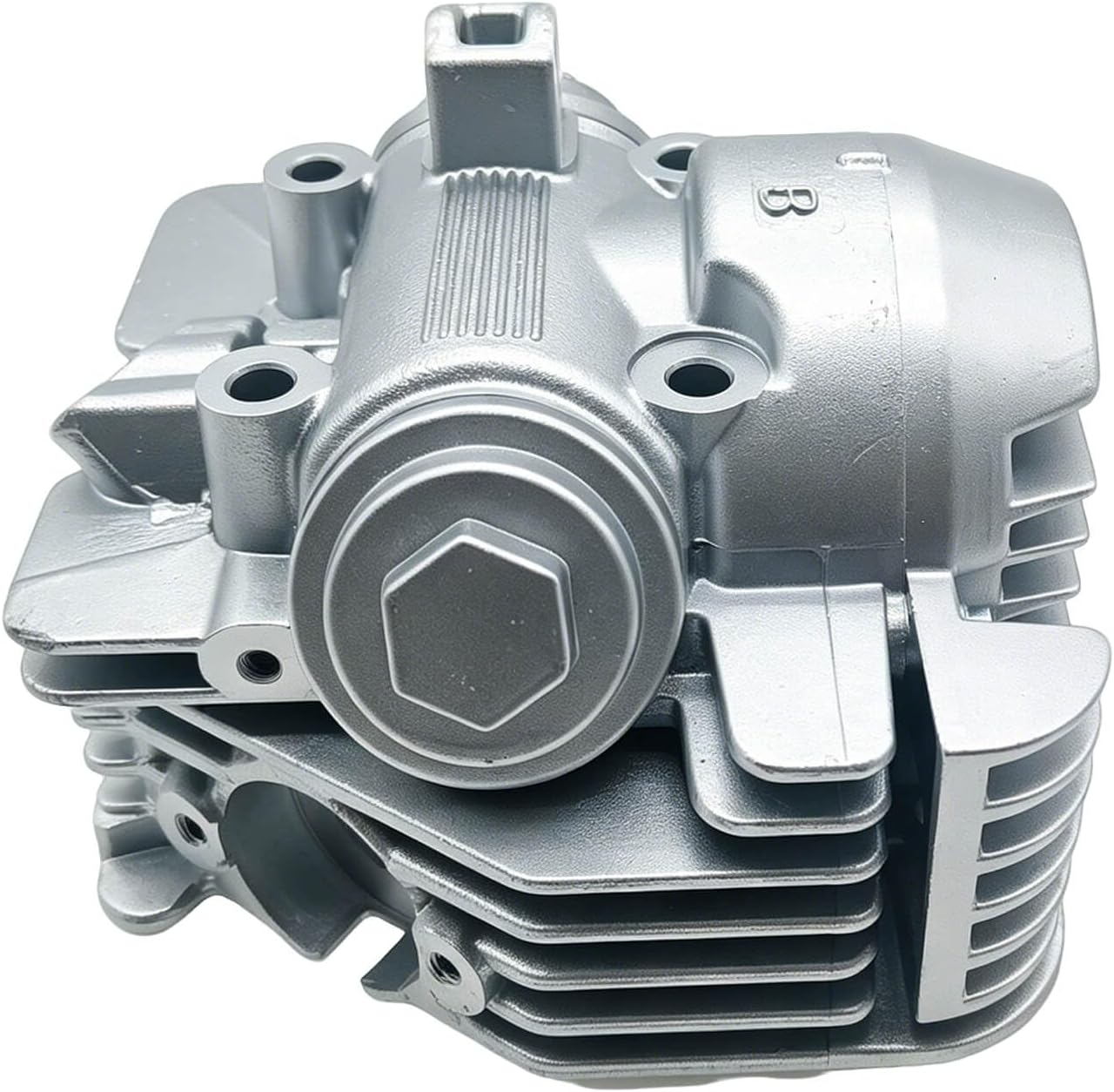 Engine Cylinder Head Assembly for Yamaha TT-R125 2000-2022 XT125R 2000-2011 YBR125, 4-Stroke Aluminum Cylinder Head No EGR, Replace 5VL-E1111-11 5VLE111111