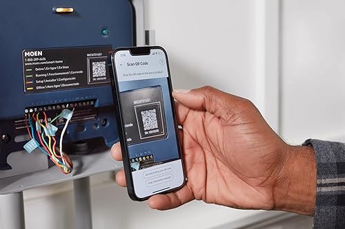 Miniatura 20 de Moen Controlador inteligente de rociadores de 8 zonas, sistema de riego inteligente conectable con Wi-Fi con temporizador automático de agua,
