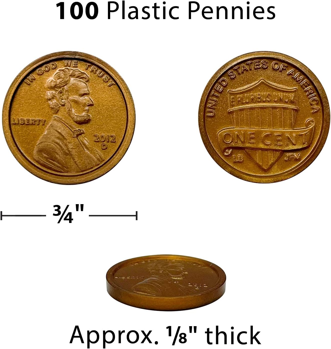 Teacher Created Resources Play Money: Pennies (TCR20653)