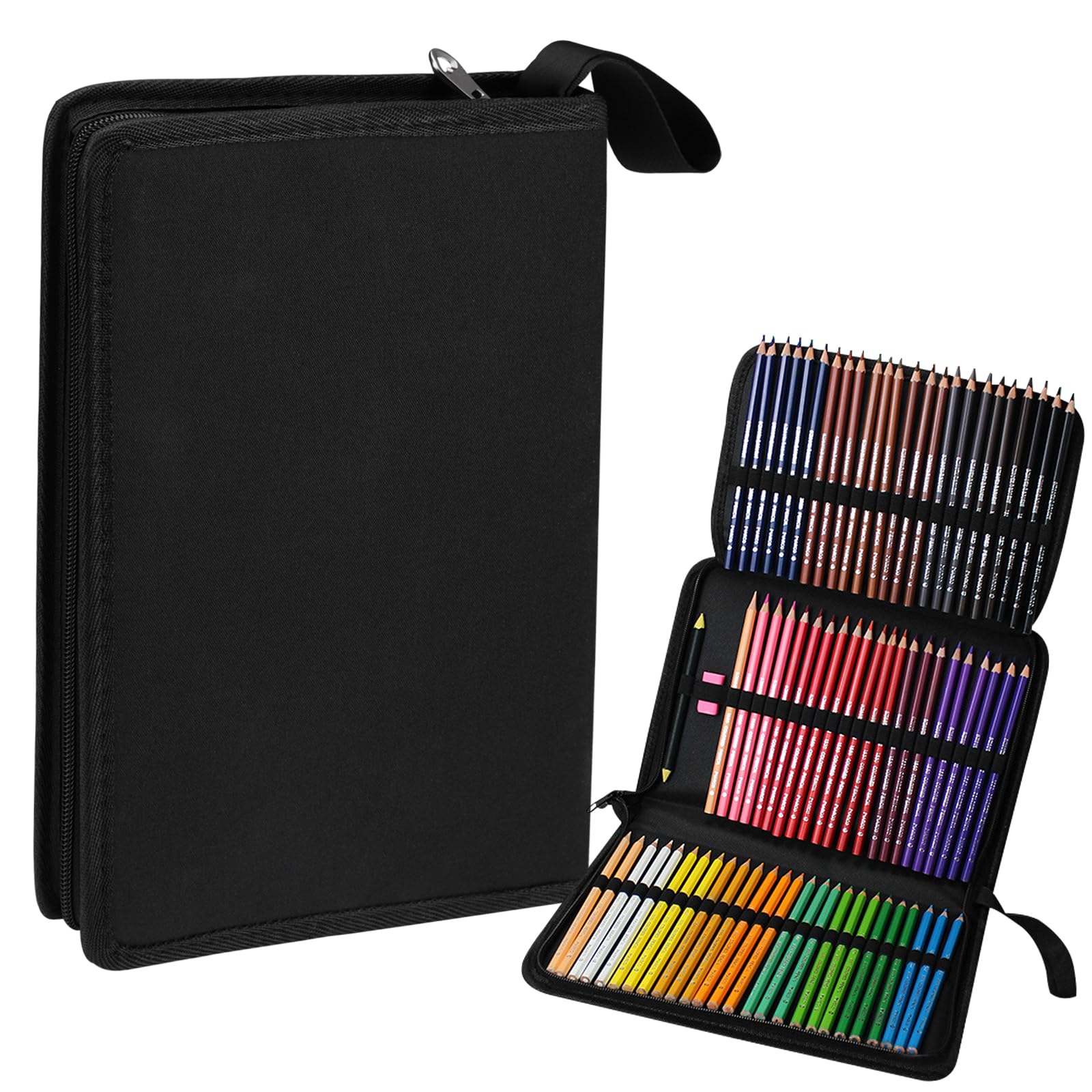 Astuccio Scuola 72 Slot - Portamatite Rimovibile Viola Per Cancelleria - Foto 4