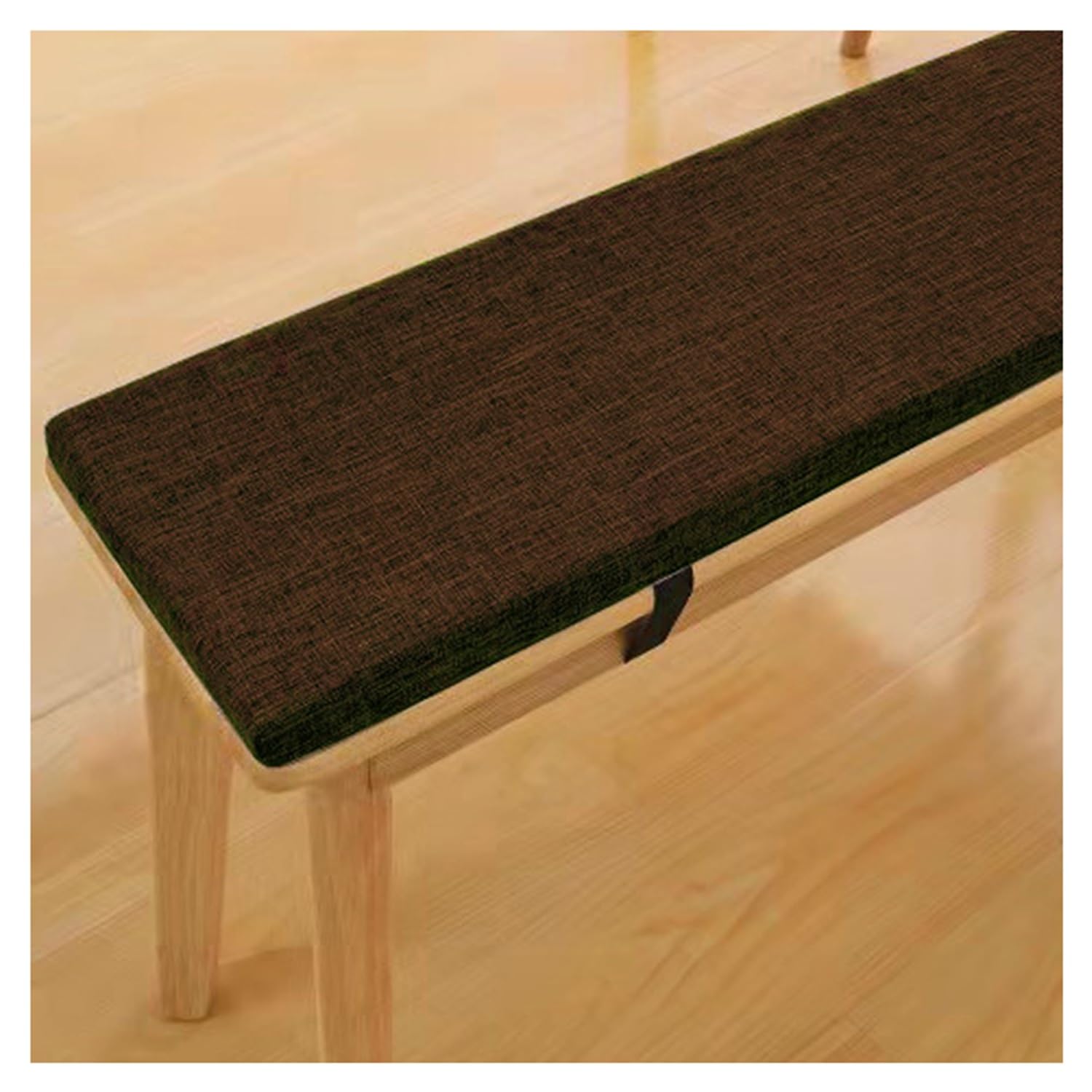 Coussin de banc lavable et antidérapant 120 x 40 cm pour chaise de jardin