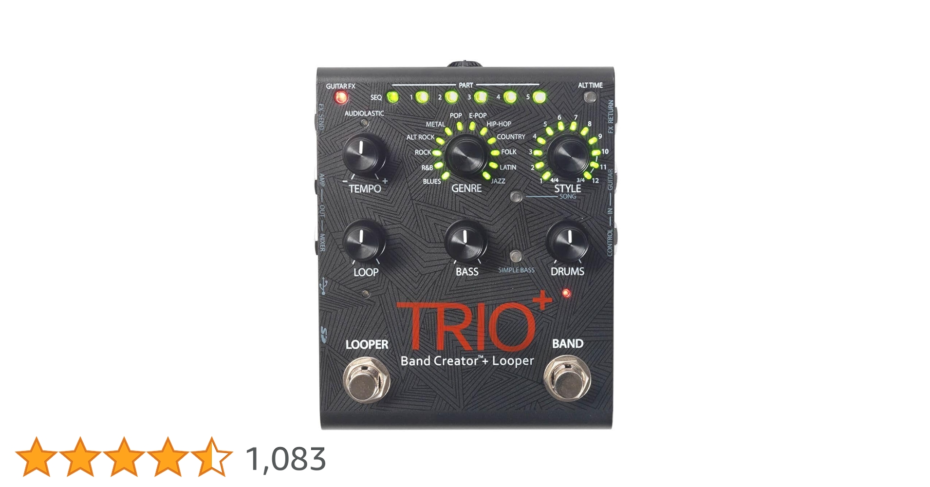 Amazon | 【国内正規輸入品】 DigiTech デジテック TRIO + トリオ