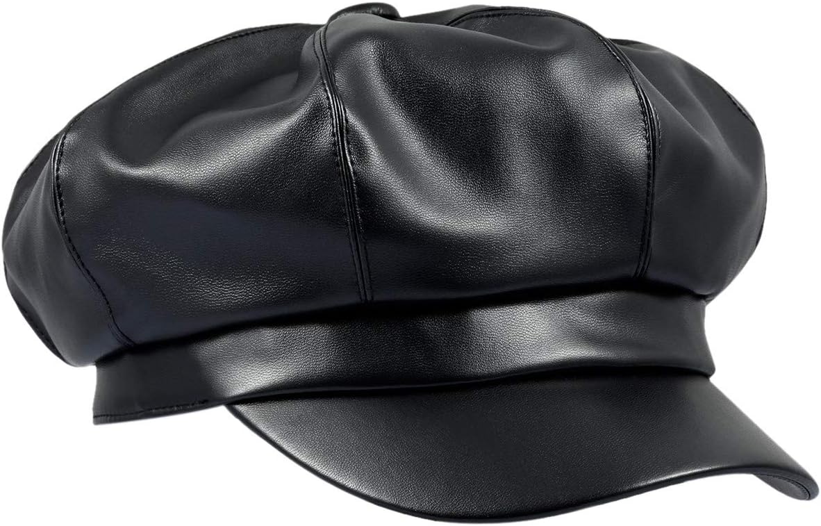 Newsboy Hat,Plain Cabbie Visor Beret Gatsby Ivy Caps for Women