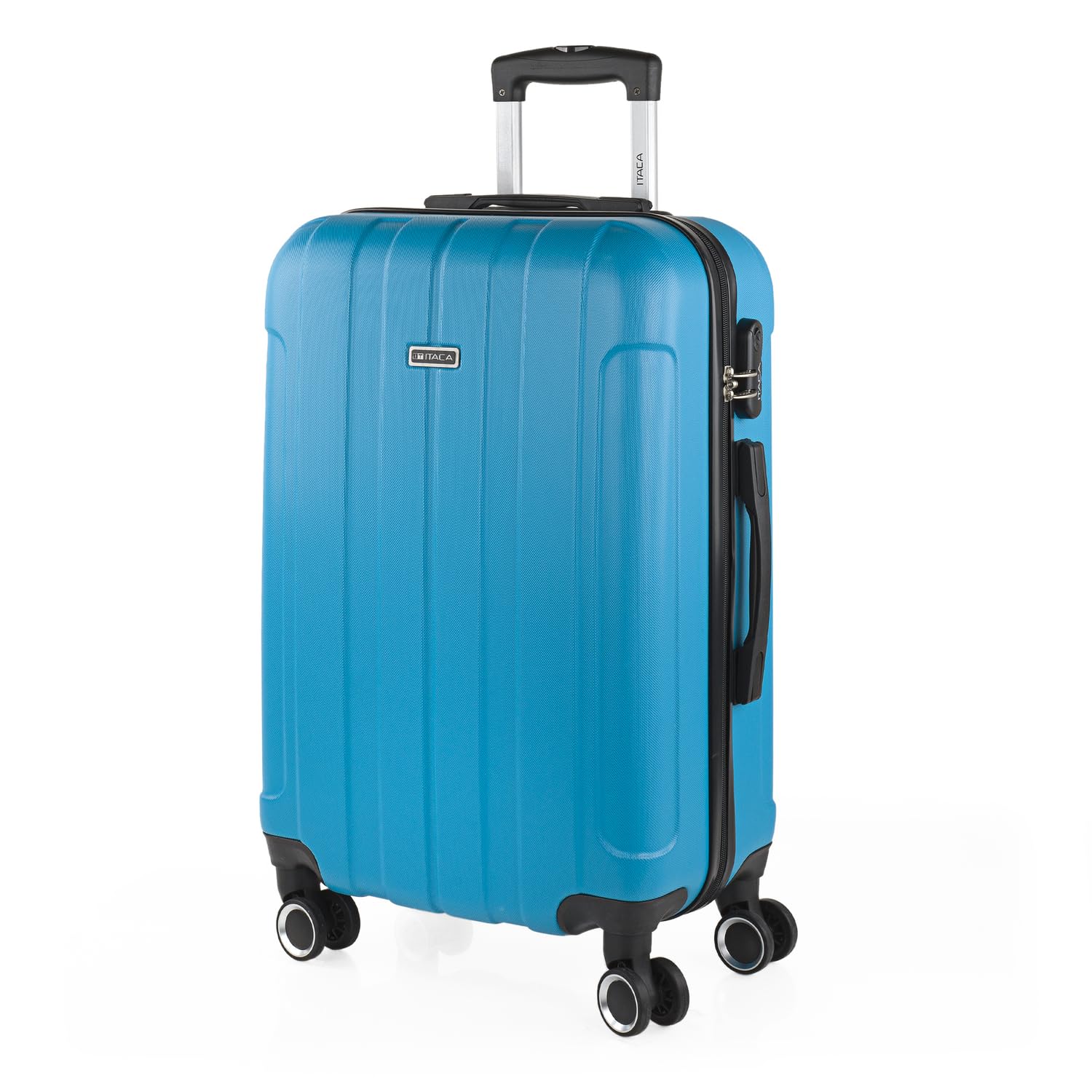 ITACA - Maleta Mediana con 4 Ruedas Giratorias para Viajes Largos Tipo Trolley Ideal como Maletas de Viaje Grandes 23 Kilos y Maleta Viaje Mediana Resistentes, Amarillo — view 84