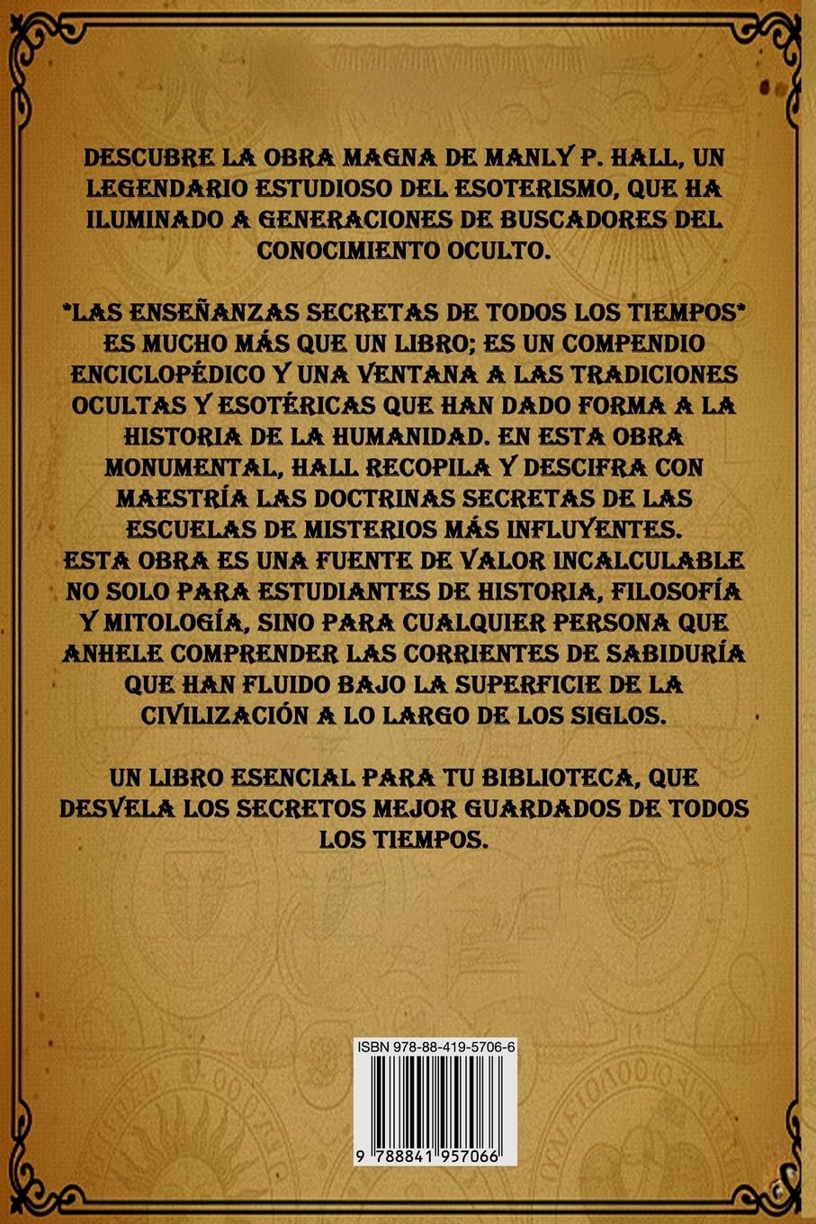 Las Enseñanzas Secretas de Todos los Tiempos