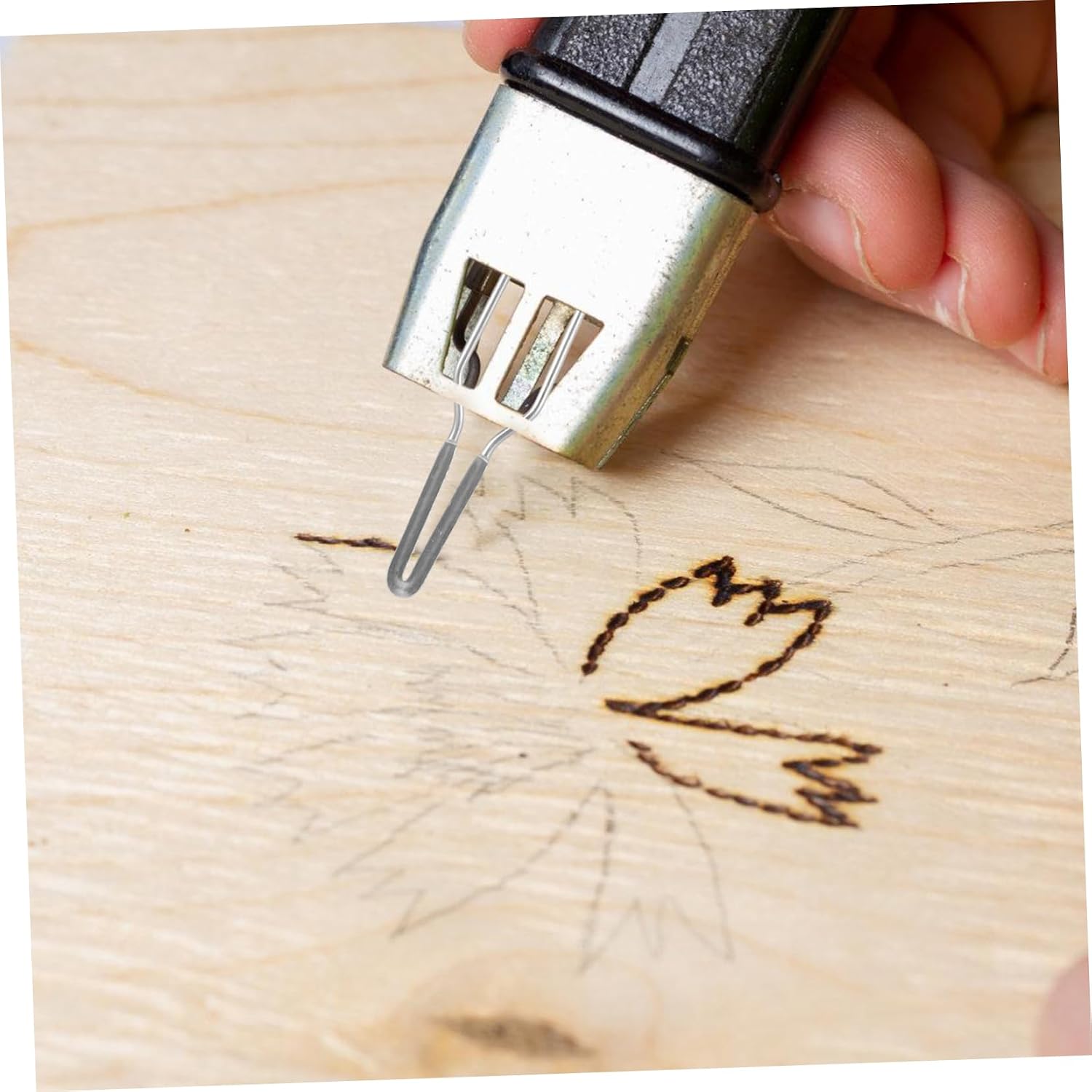 4sets Temperature Wood Burning Machine Tips Pyrography Tool for Beginners and Professionals for Creative Projects Wood