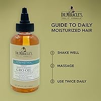 Vista 4 de Dr. MIRACLE 'Feel It Fórmula, fortalecer Daily Hidratante Aceite De Gro, 4 onza