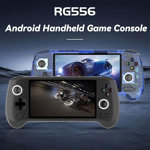 Miniatura 3 de JOYFUNPLAY RG556 - Consola de juegos de mano retro con 8000 juegos, Android 13, pantalla AMOLED de 5.48 pulgadas, 8 GB de RAM, 256 GB de
