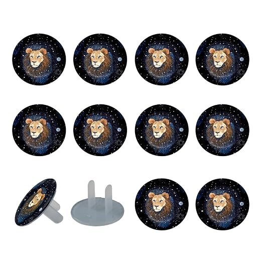 Child Safety Outlet Covers - Premium Electrical Safety Baby Products Leo Constellation