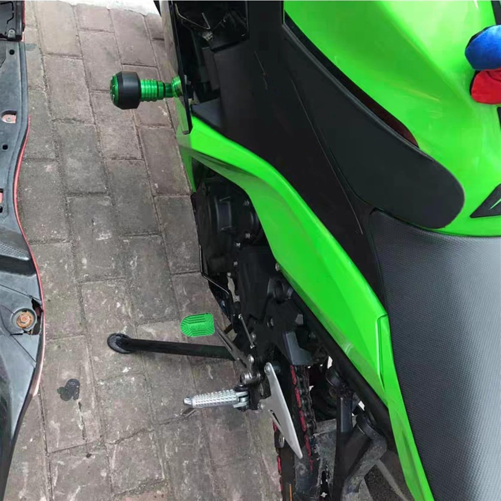 Versys 650 Pedane Larghe In Alluminio CNC Per Kawasaki Versys X300 - 7